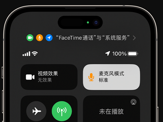 磁县苹果授权维修网点分享iPhone在通话时让你的声音更清晰 