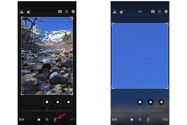磁县苹果手机维修分享iPhone手机如何使用裁剪功能隐藏照片 