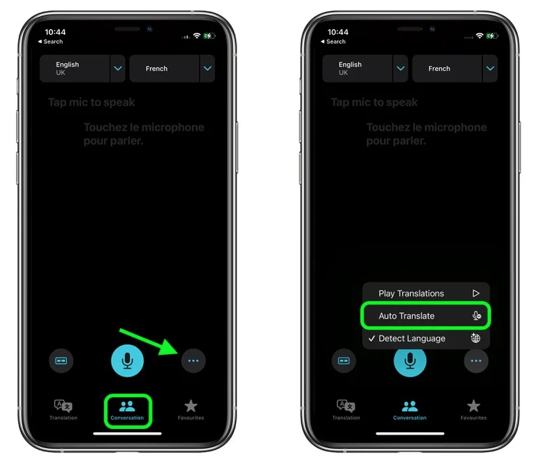 磁县苹果手机维修分享iOS 15 “翻译” App 新改进 