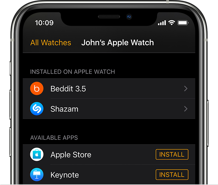 磁县苹果手机维修分享如何在 Apple Watch 上下载应用 
